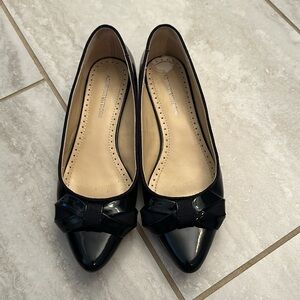 Navy blue flats
